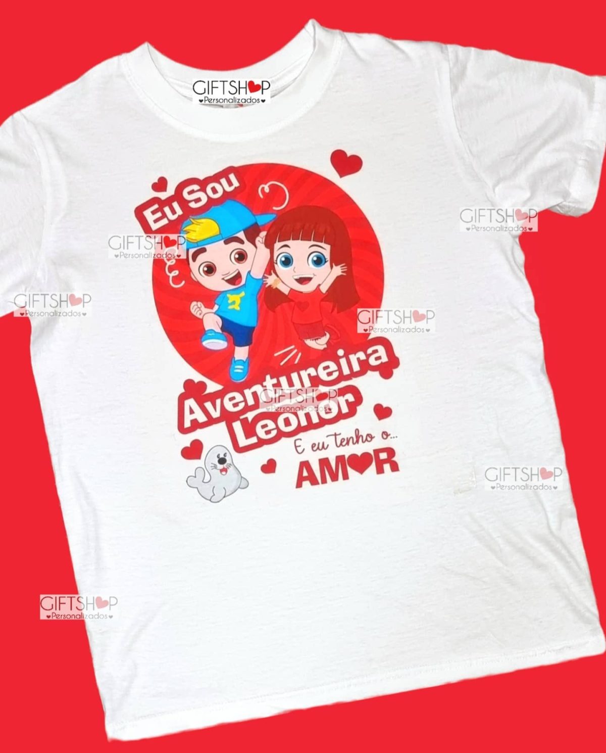 T-shirt Luccas Neto Aventureiros - Image 1