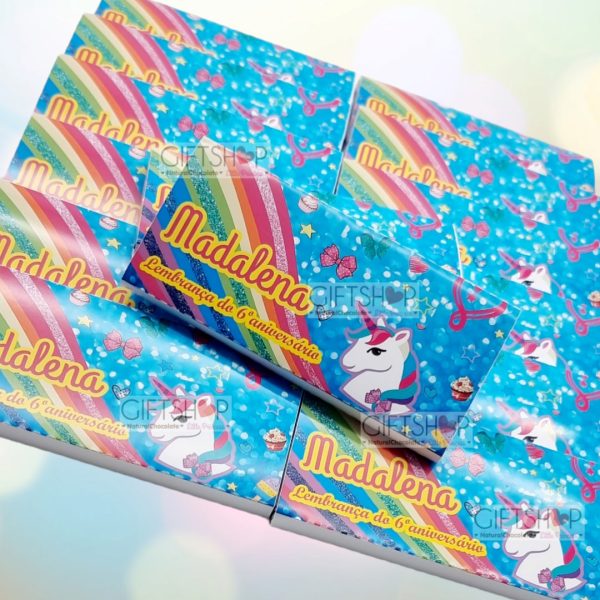 Tablete Chocolate "Unicórnio"