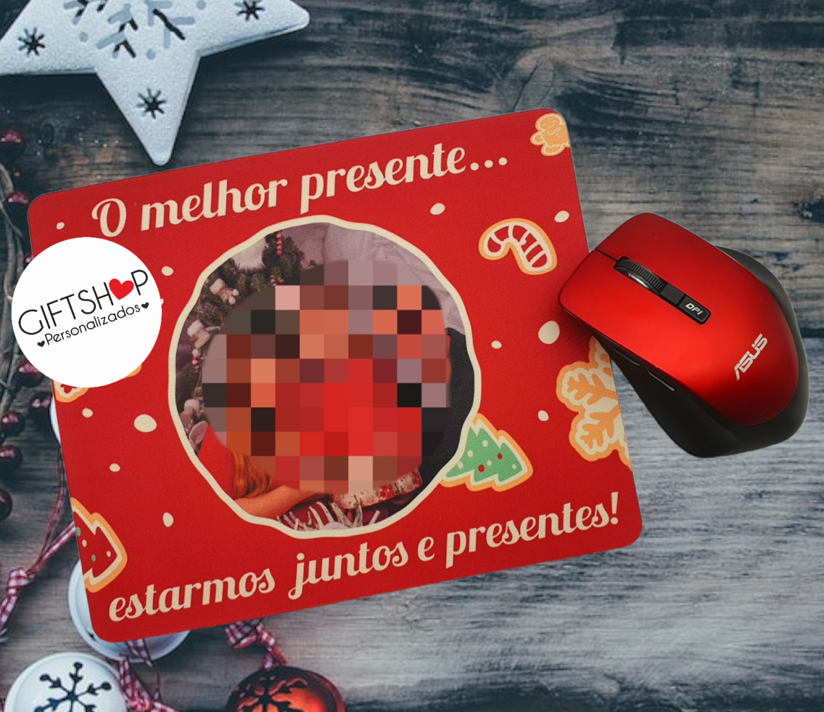 Tapete de Rato "Natal" - Image 1