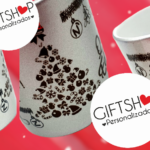 🎄Caneca Prateada Metalizada "Natal"🎄