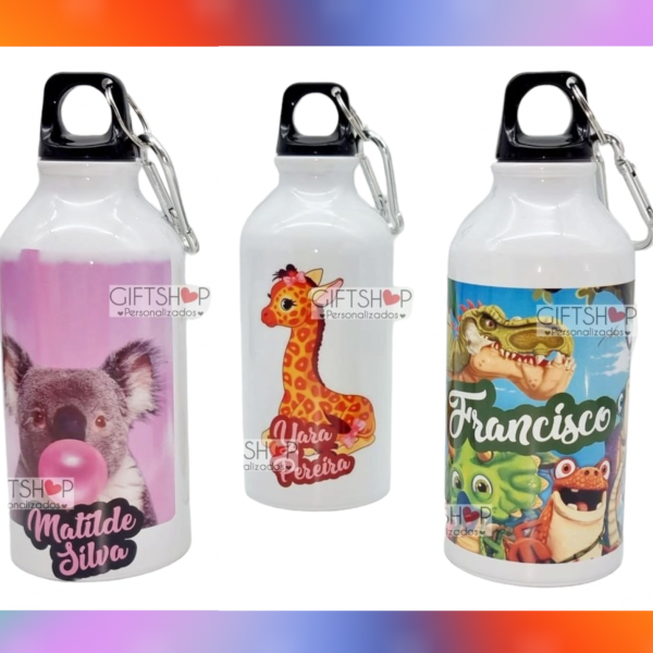 Garrafa "Koala / Girafa / Dinossauros"