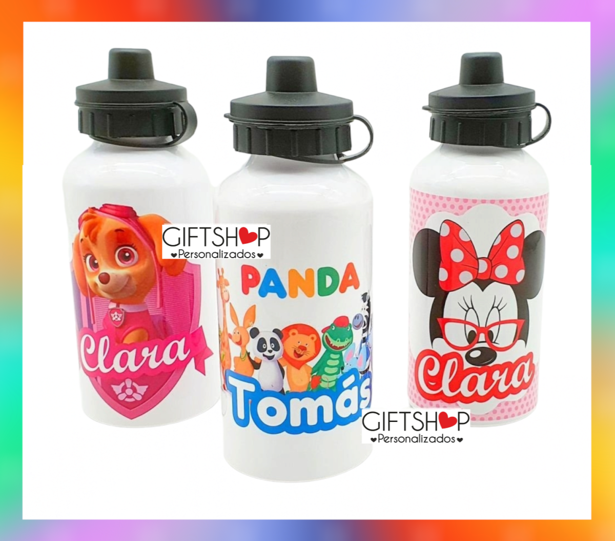 Garrafa "Skye / Panda / Minnie" - Image 1