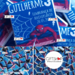 Chocolatinhos "Homem-Aranha"