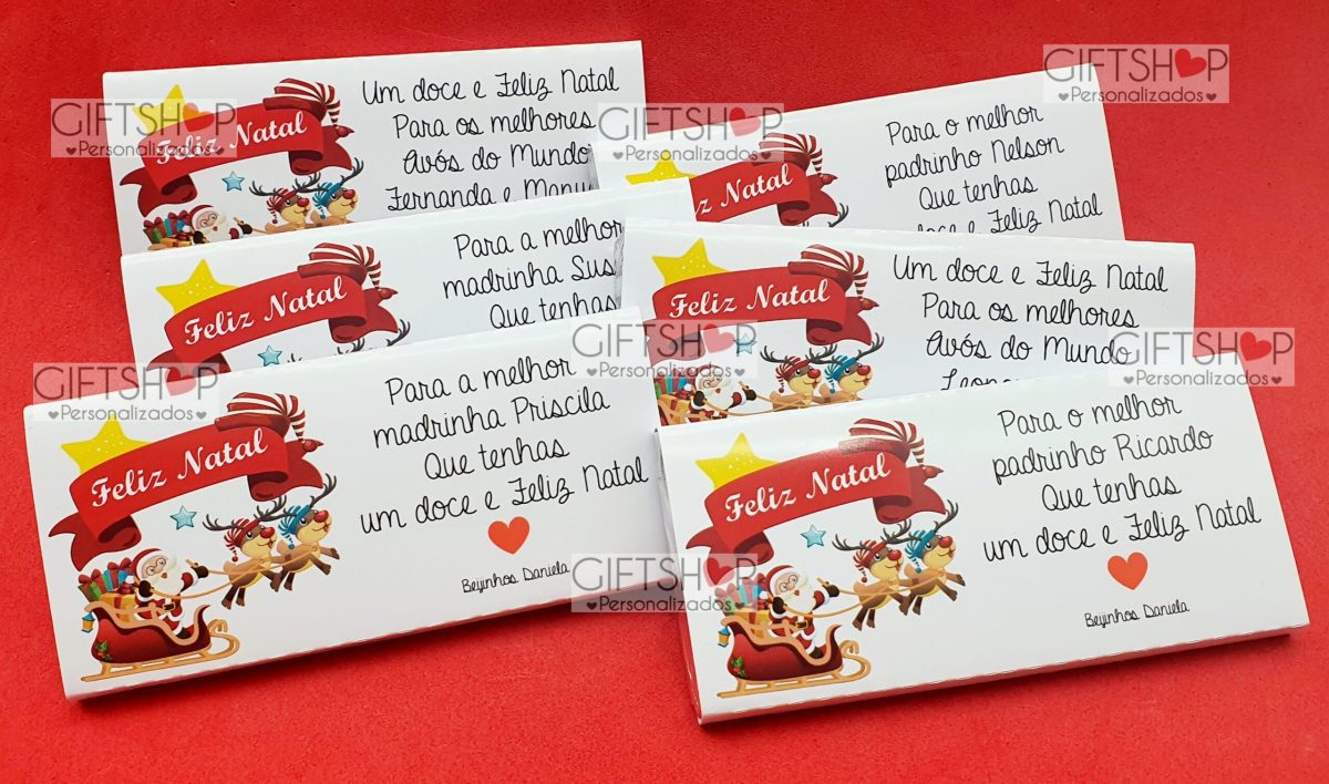Tablete Chocolate "Natalício" - Image 1