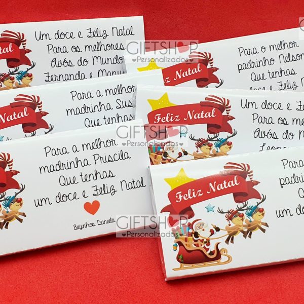 Tablete Chocolate "Natalício"