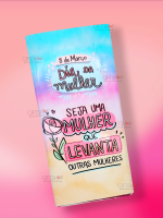 Tablete Chocolate "Dia Da Mulher"
