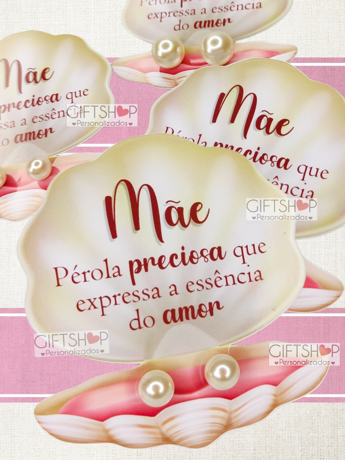 Brincos Pérola "Dia Da Mãe" - Image 1