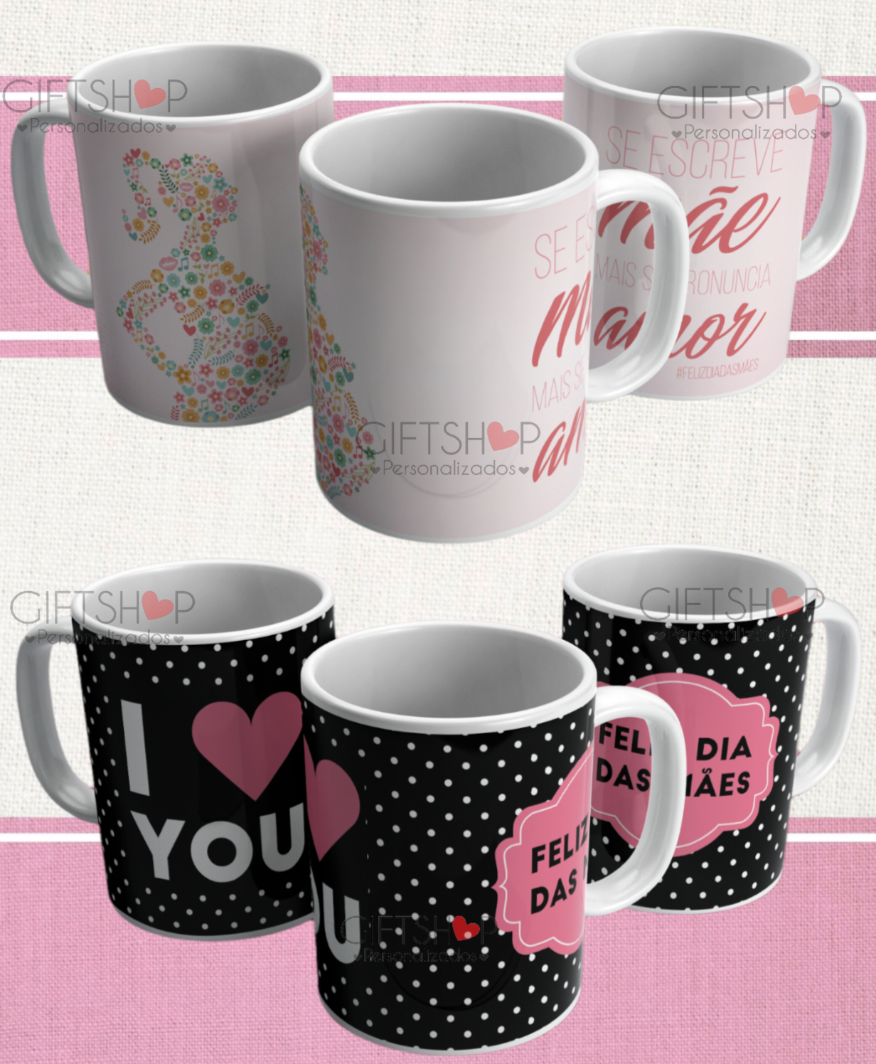 Caneca "Dia Da Mãe" - Image 1