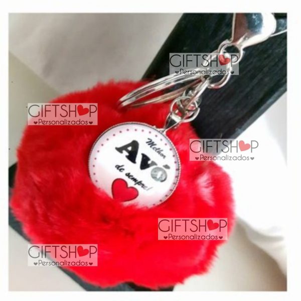 Porta Chaves Pompom