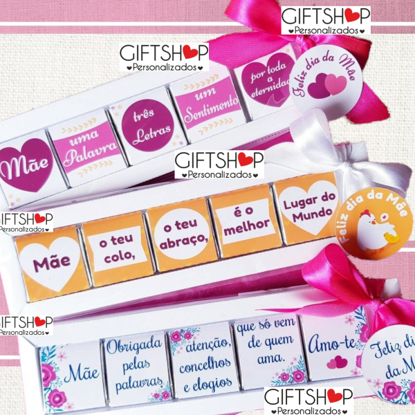 Chocolatinhos "Dia Da Mãe"