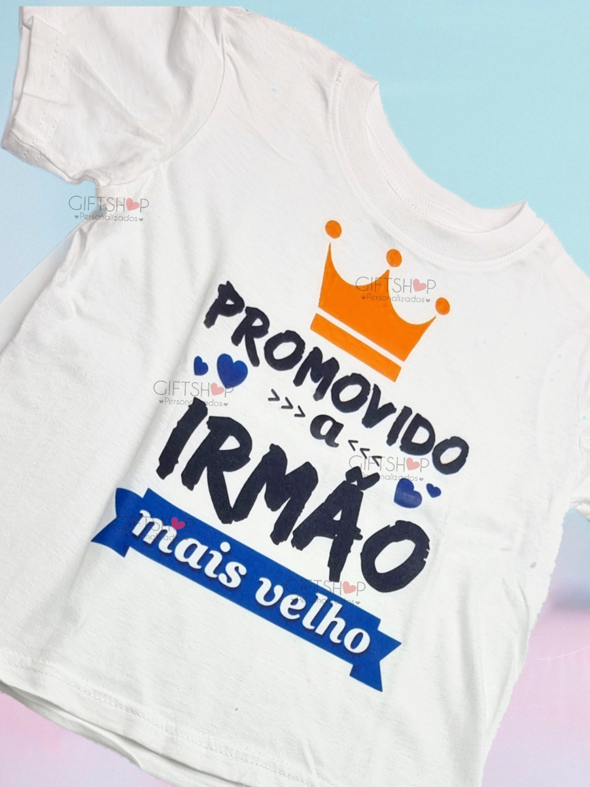 T-shirt "Promovido a irmão" - Image 1