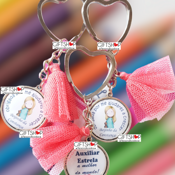 Porta Chaves "Educadora/Professora/Auxiliar"