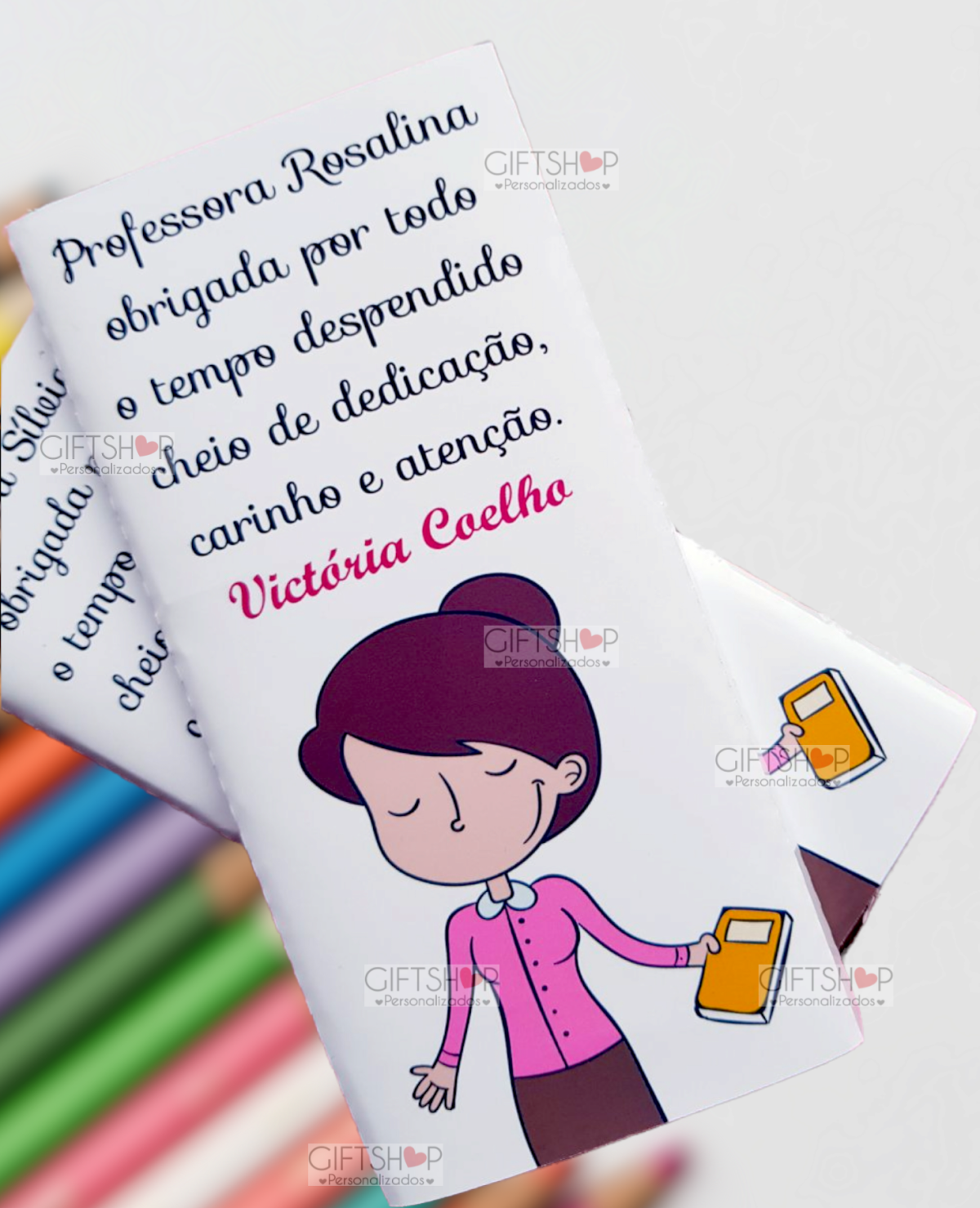 Tablete Chocolate "Professora/Educadora/Auxiliar" - Image 1