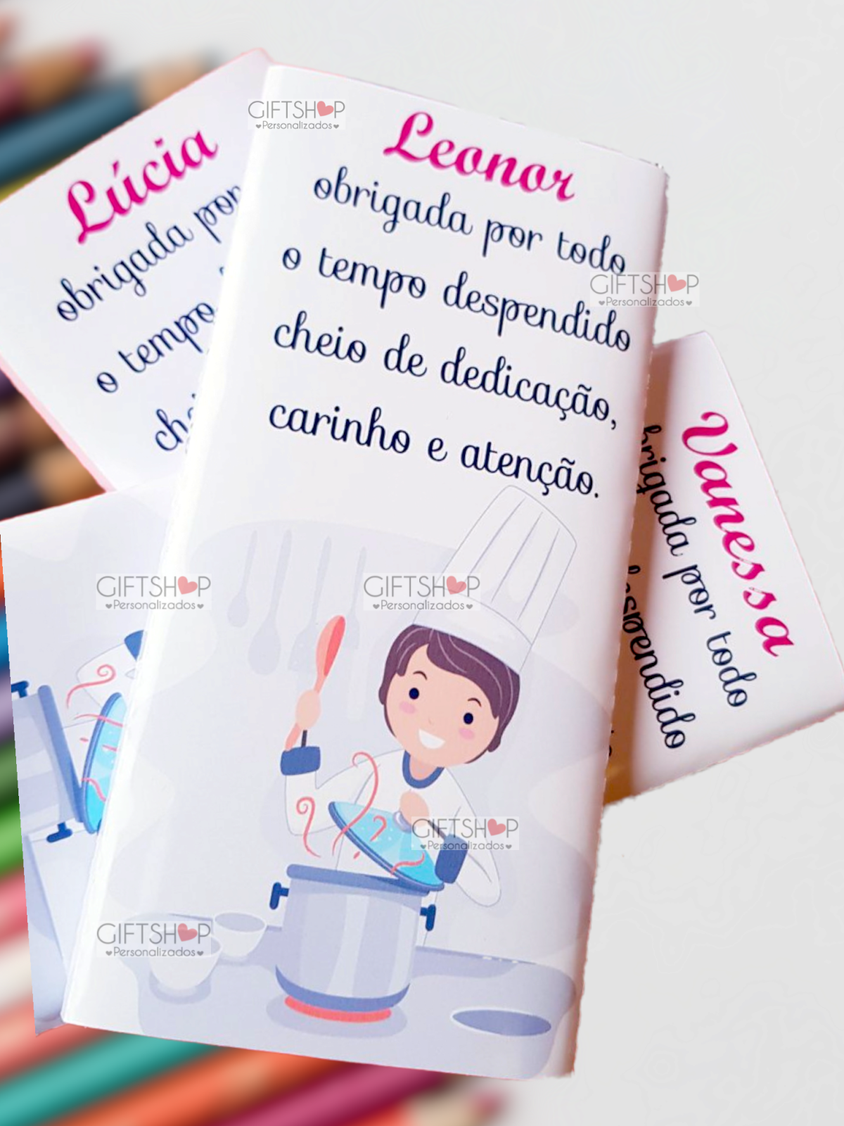 Tablete Chocolate "Professora/Educadora/Auxiliar" - Image 1