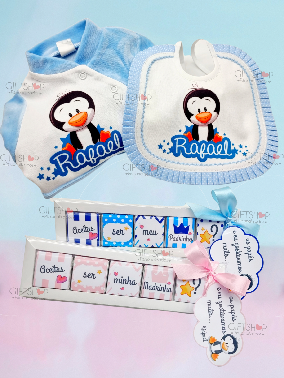 Conjunto de Bebé "Pinguim" - Image 1