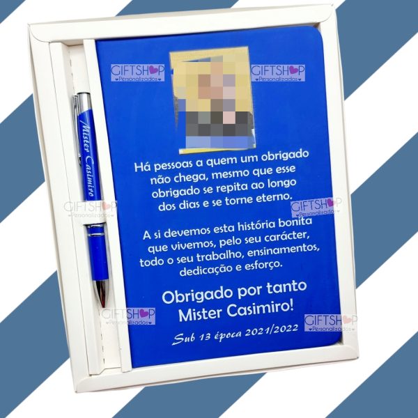 Bloco de Notas A5 C/ Caneta