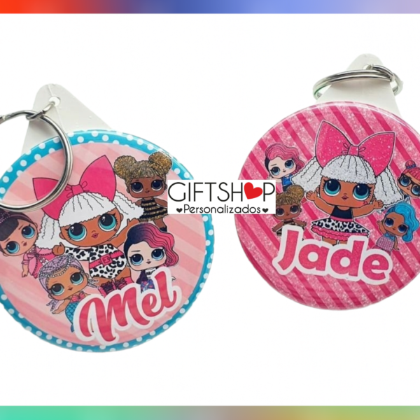 Identificador Mochila "LOL"