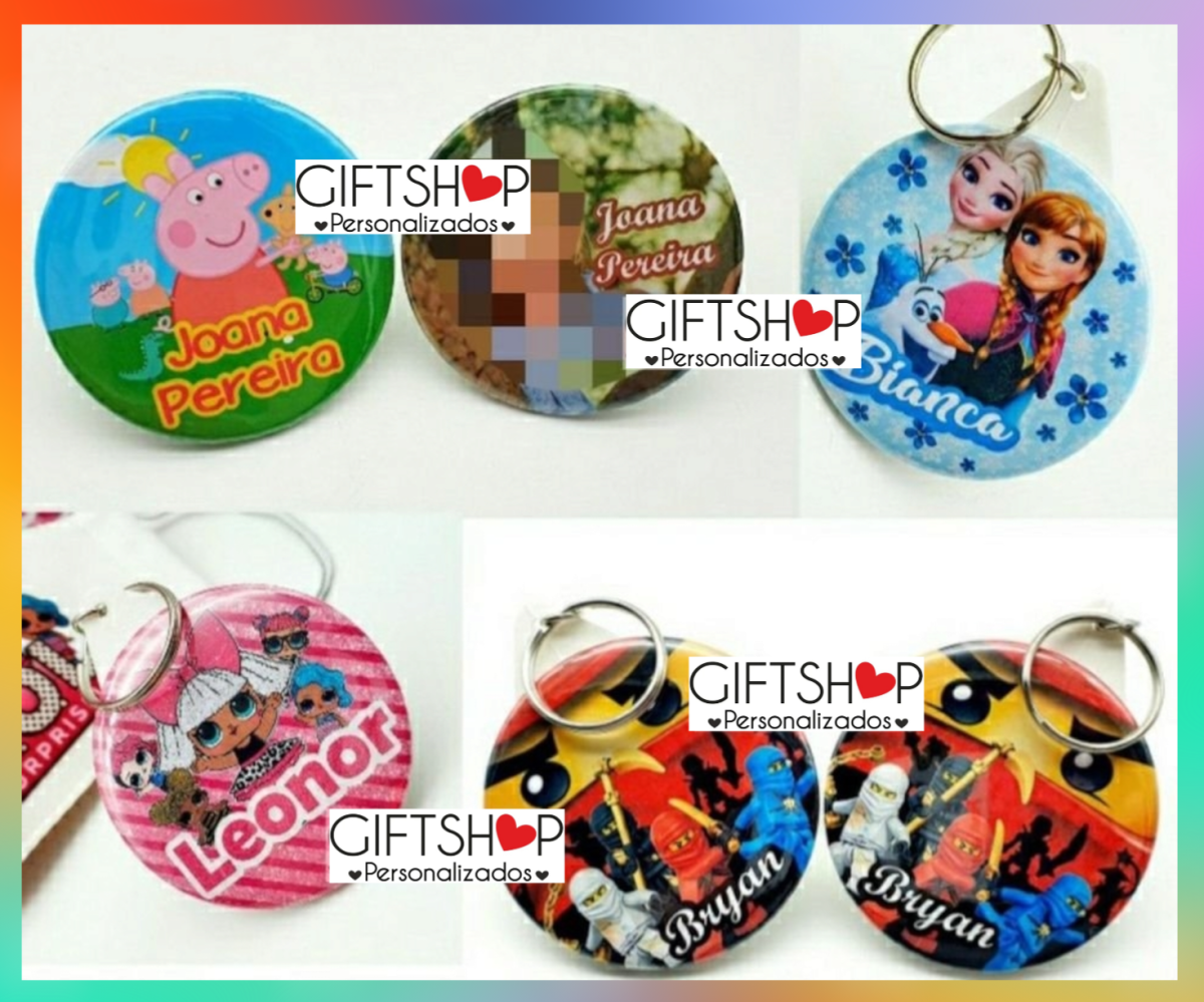 Identificador Mochila "LOL / LEGO / Peppa Pig / Frozen" - Image 1