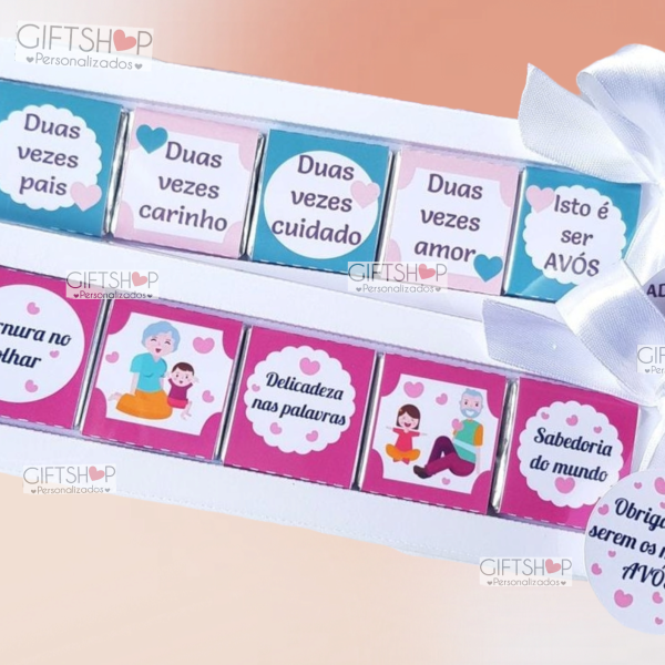 Chocolatinhos "Dia Dos Avós"