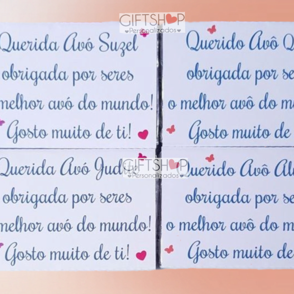 Tablete Chocolate "Dia Dos Avós"