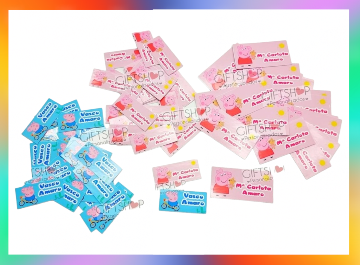 Etiquetas "Peppa Pig" - Image 1