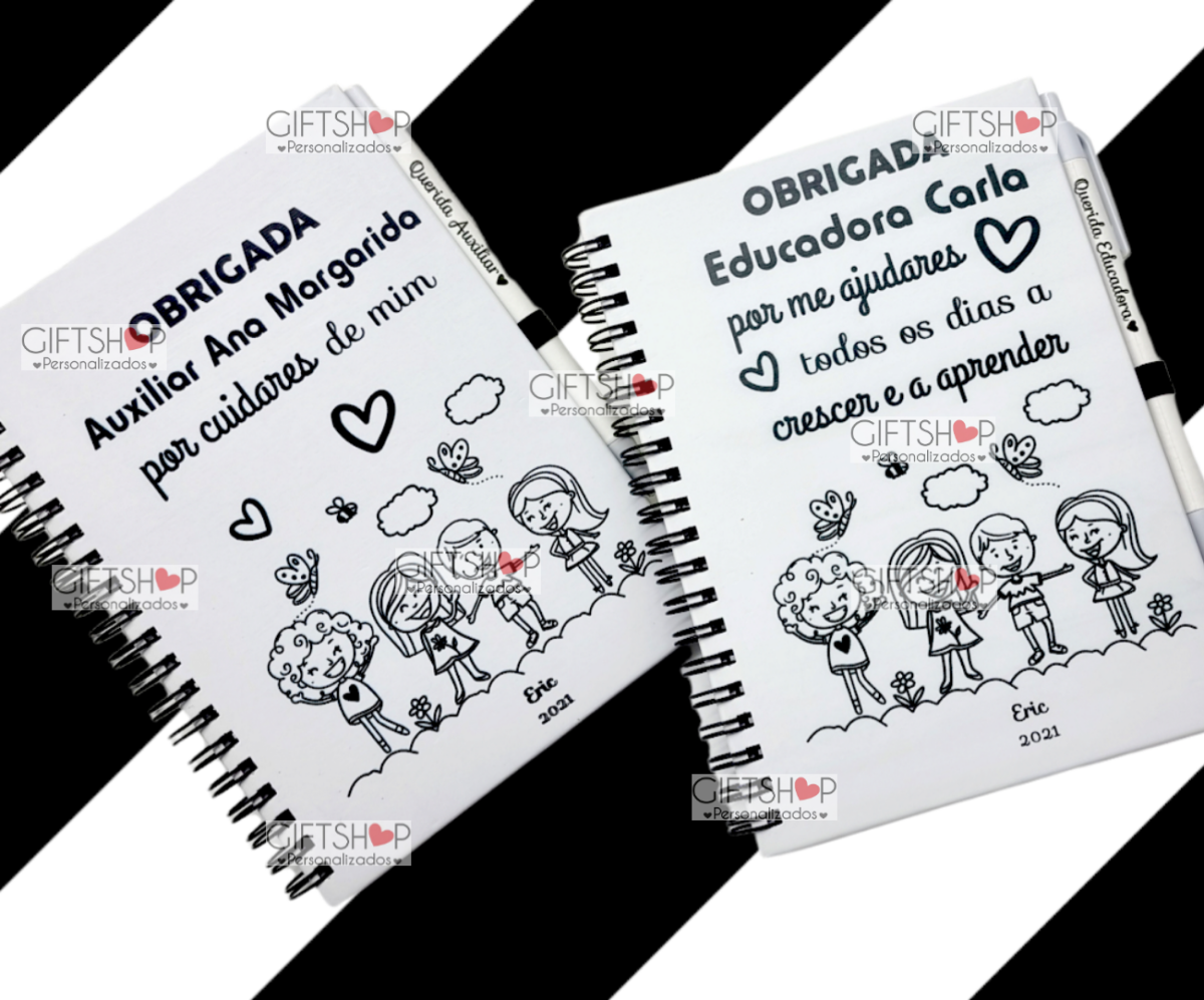 Bloco de Notas C/Caneta - Image 1