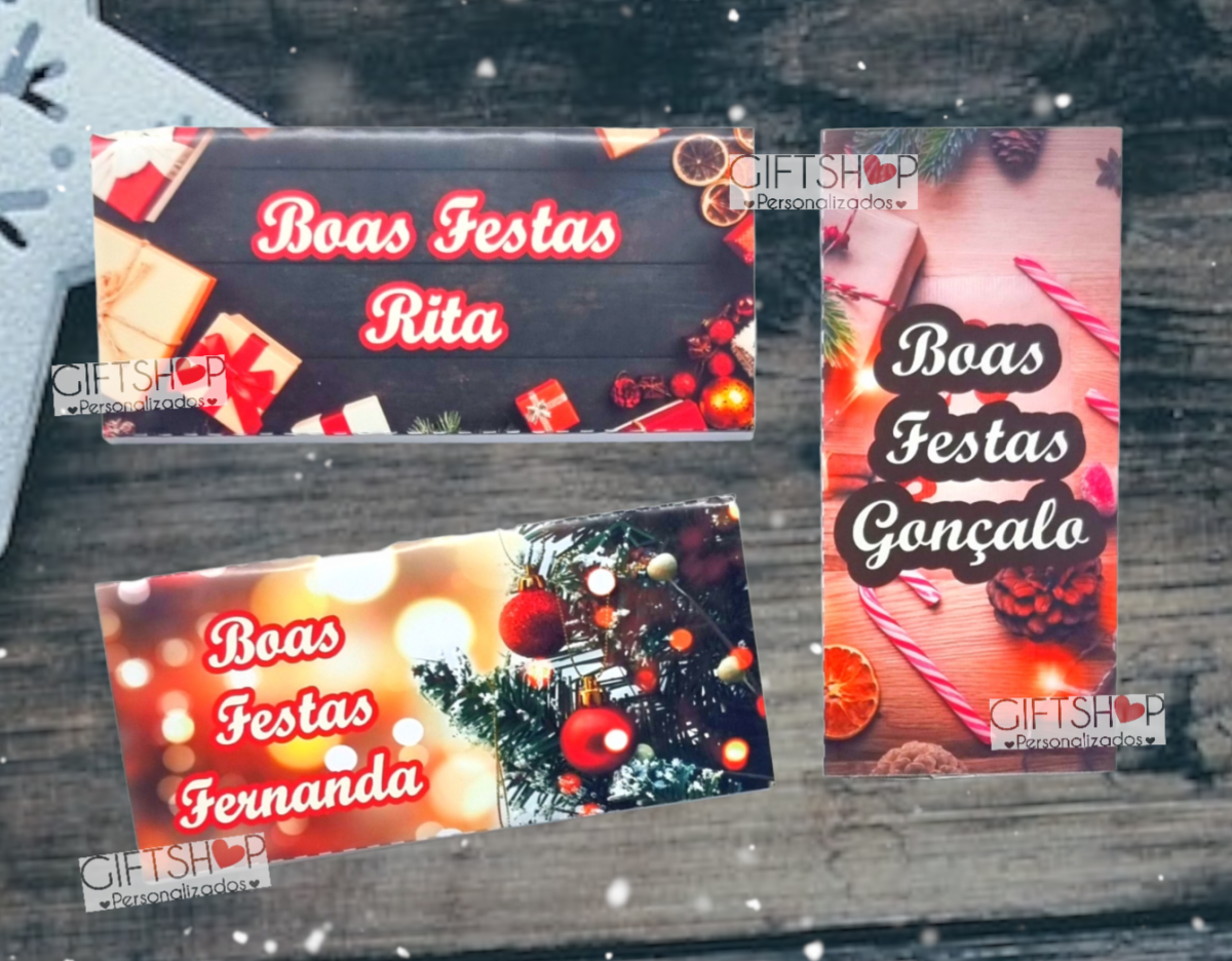 Tablete Chocolate "Natalício" - Image 1