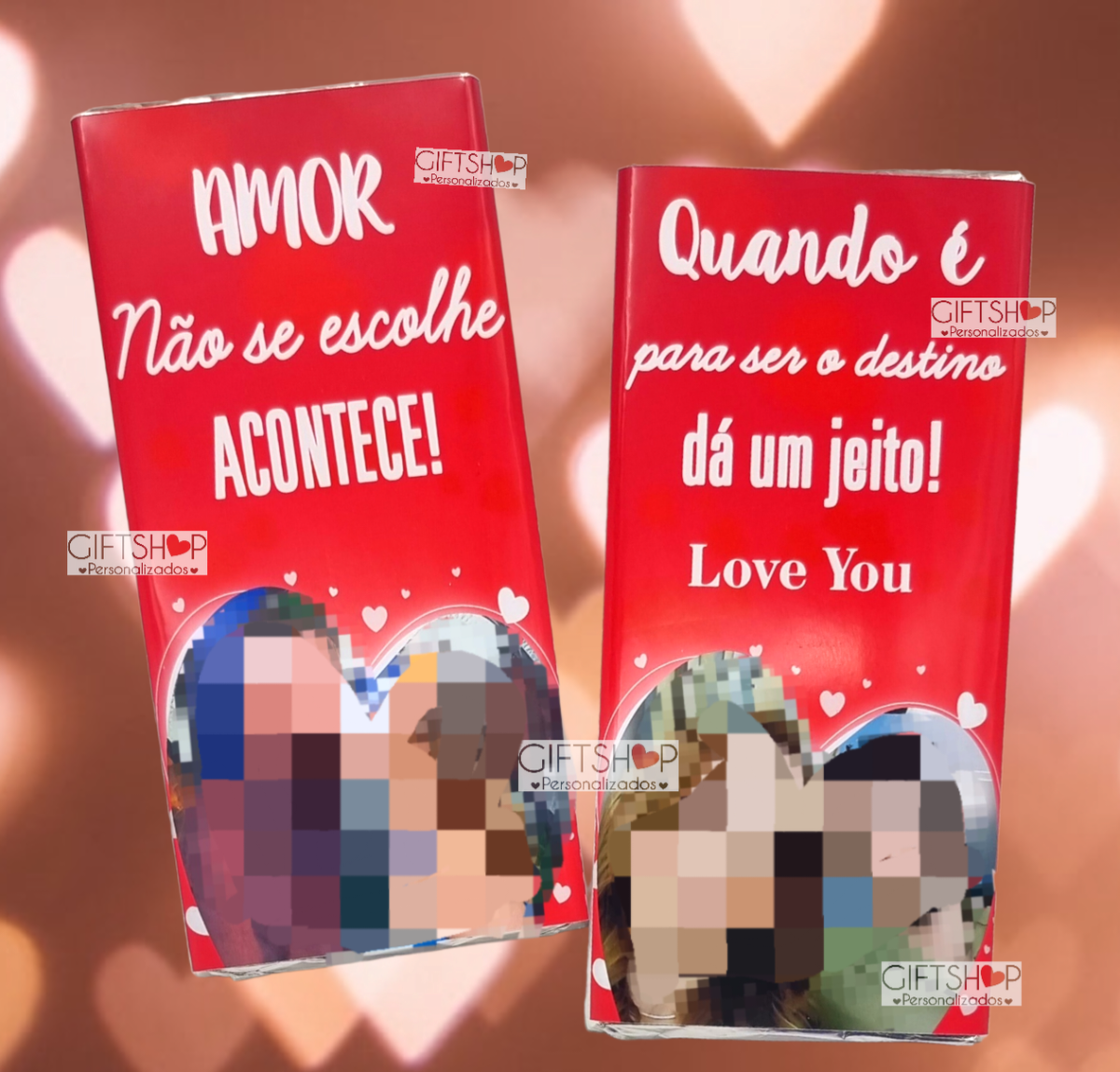 Tablete Chocolate "Namorados" - Image 1