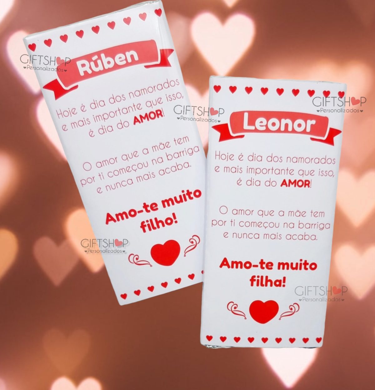 Tablete Chocolate "Namorados" - Image 1