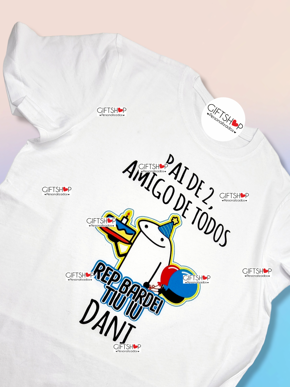 T-shirt "Dia Do Pai" - Image 1