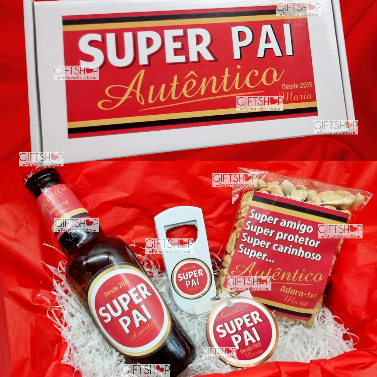 Box "Super Pai Autentico" Especial Dia Do Pai - Image 1