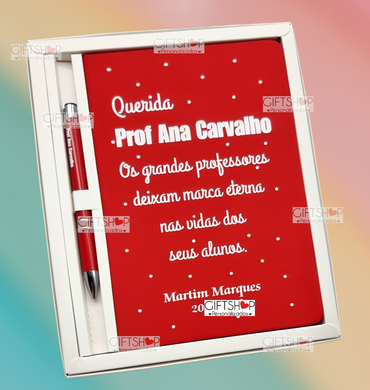 Bloco de Notas A5 C/ Caneta - Image 1