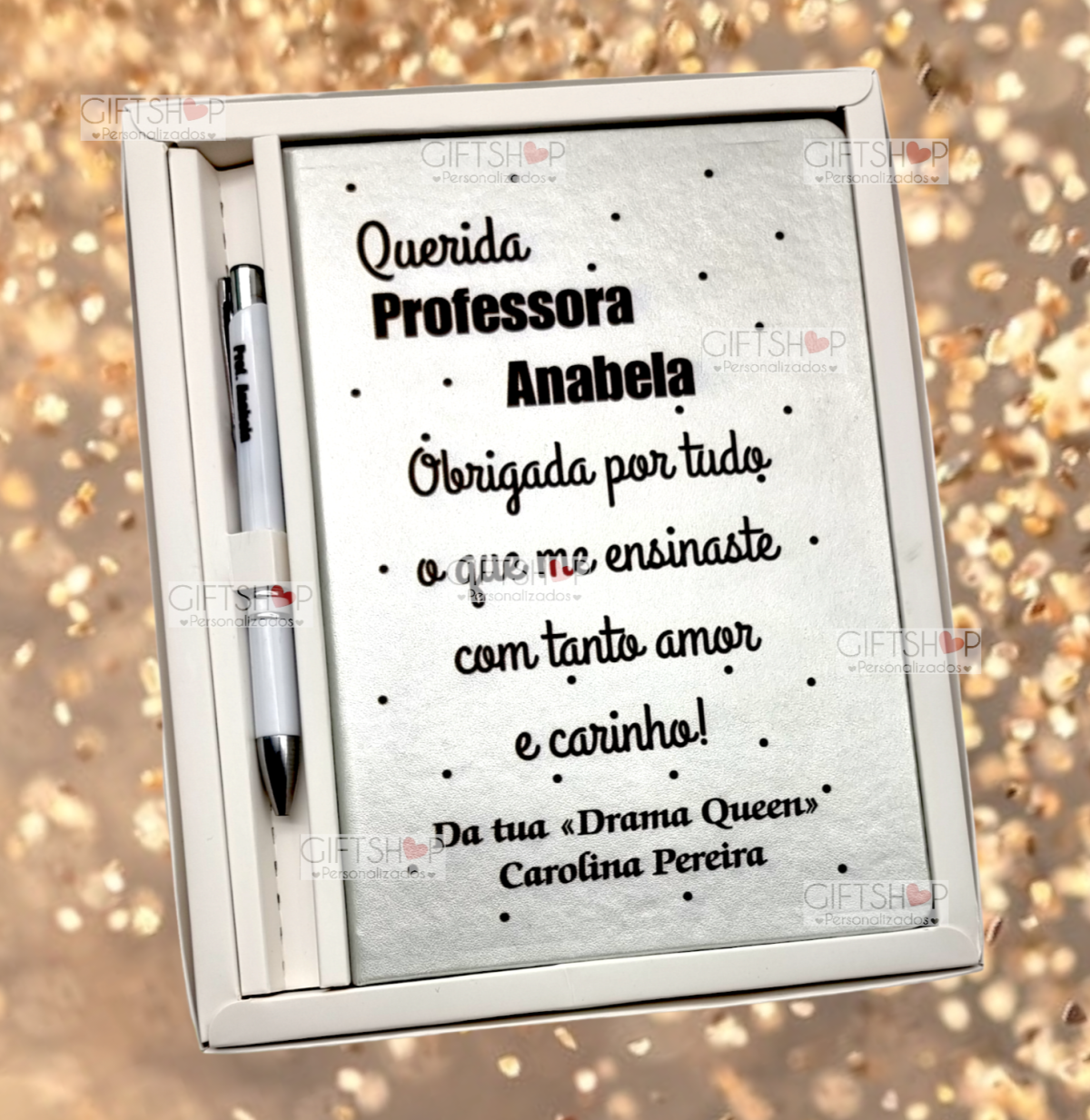 Bloco de Notas A5 C/ Caneta - Image 1
