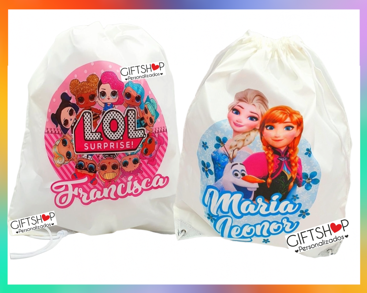 Saco Escolar "LOL / Frozen" - Image 1
