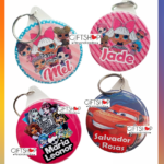Identificador Mochila "LOL / Cars / Monster High"