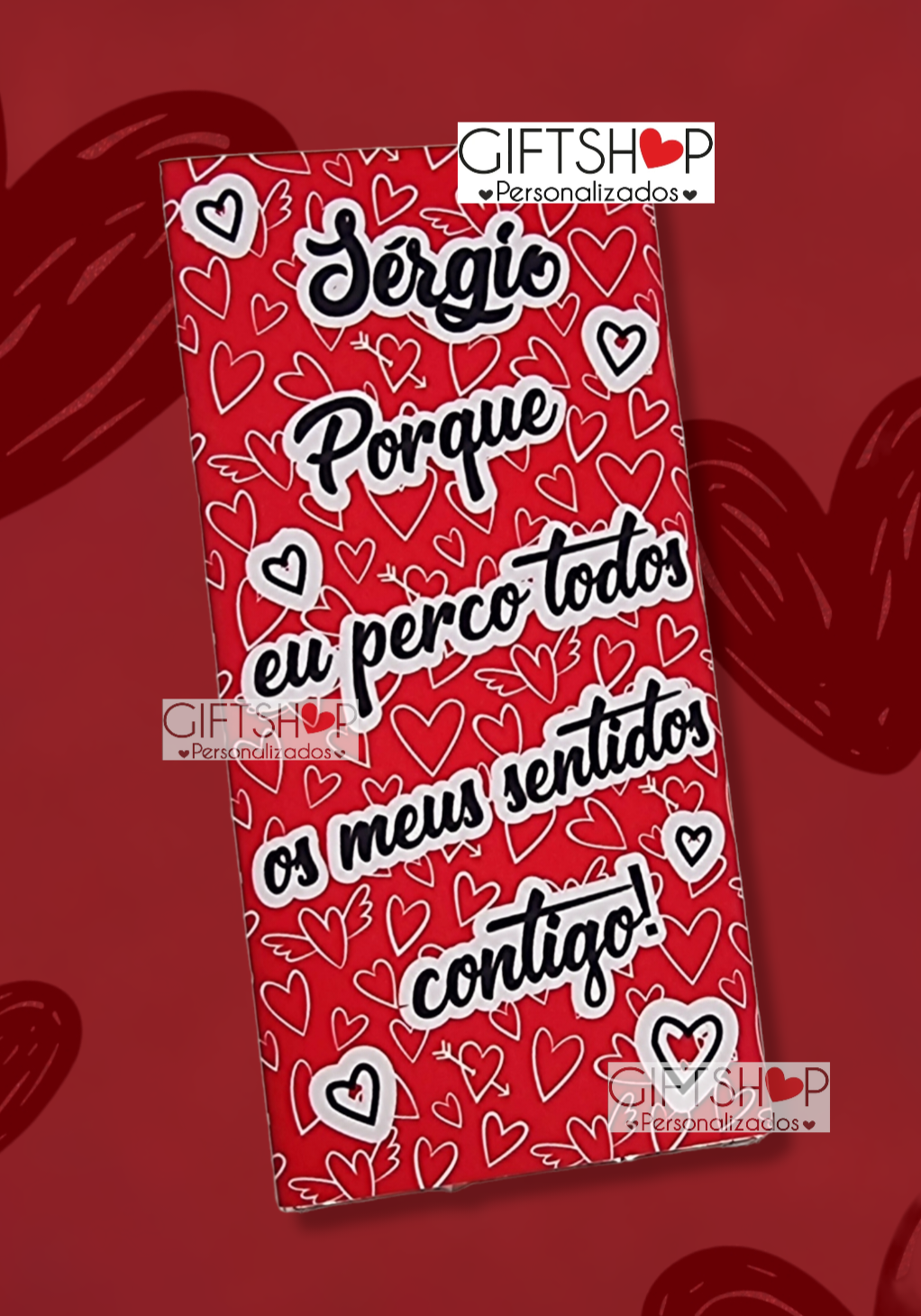 Tablete Chocolate "Namorados" - Image 1