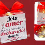 Caixinha Cubo Amor Declarado