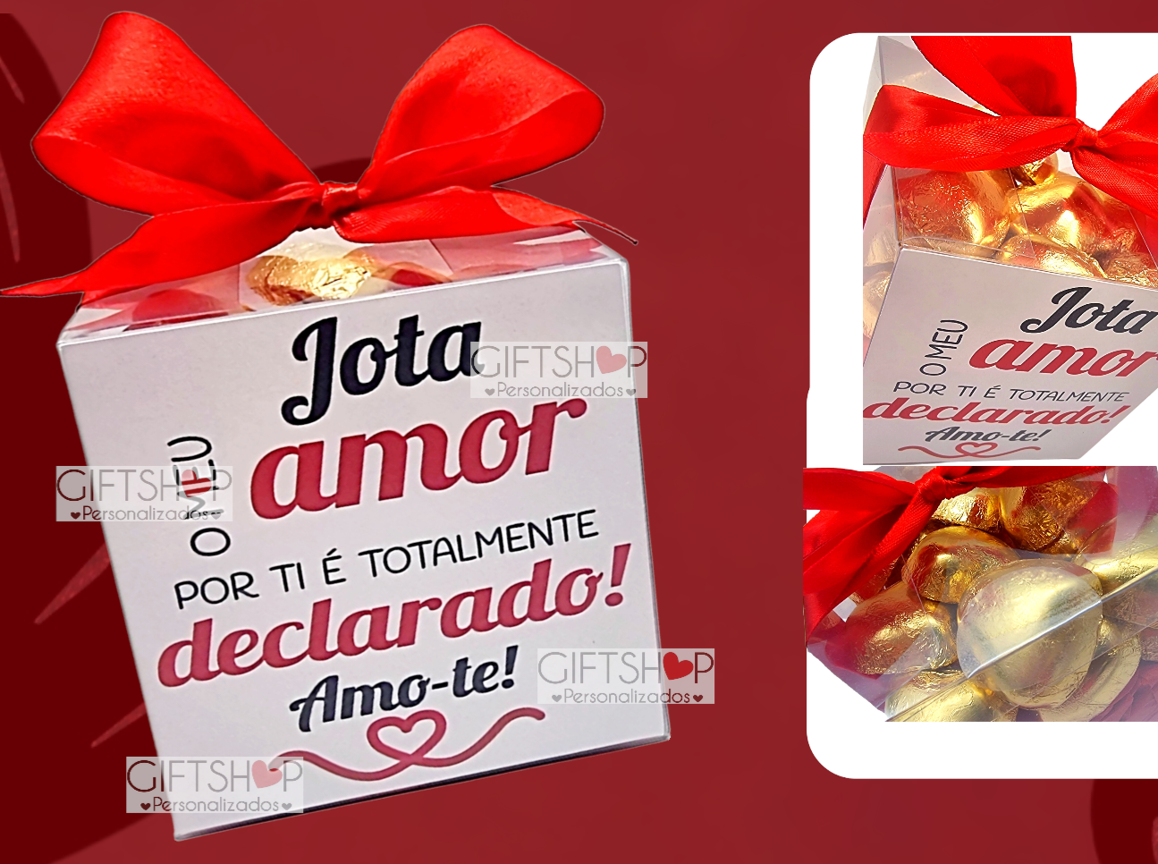 Caixinha Cubo Amor Declarado - Image 1
