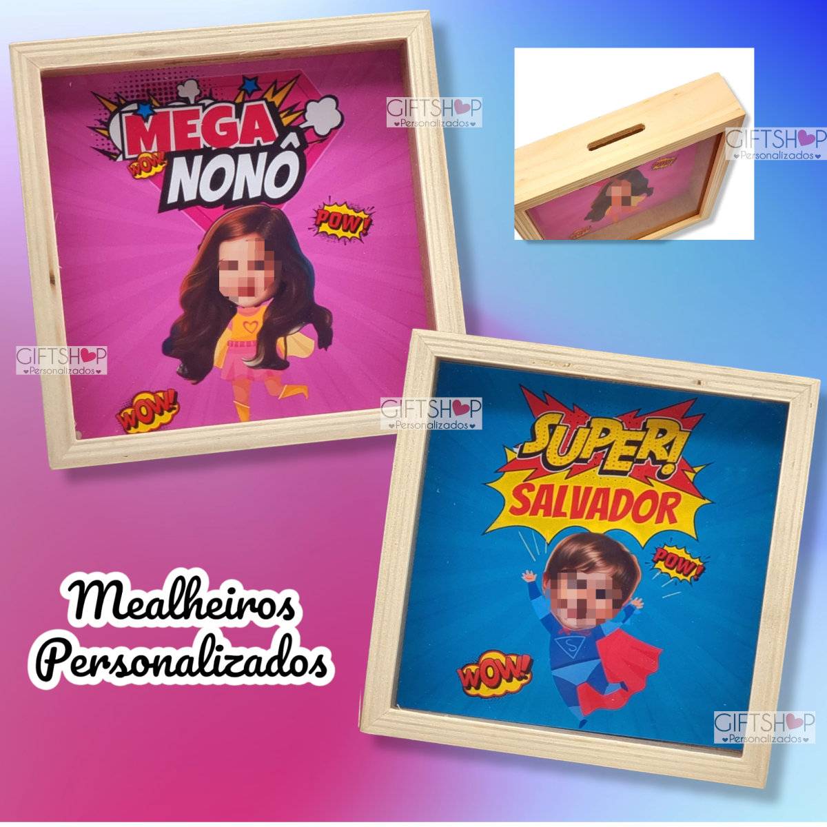 Mealheiro "Super-Heróis" - Image 1