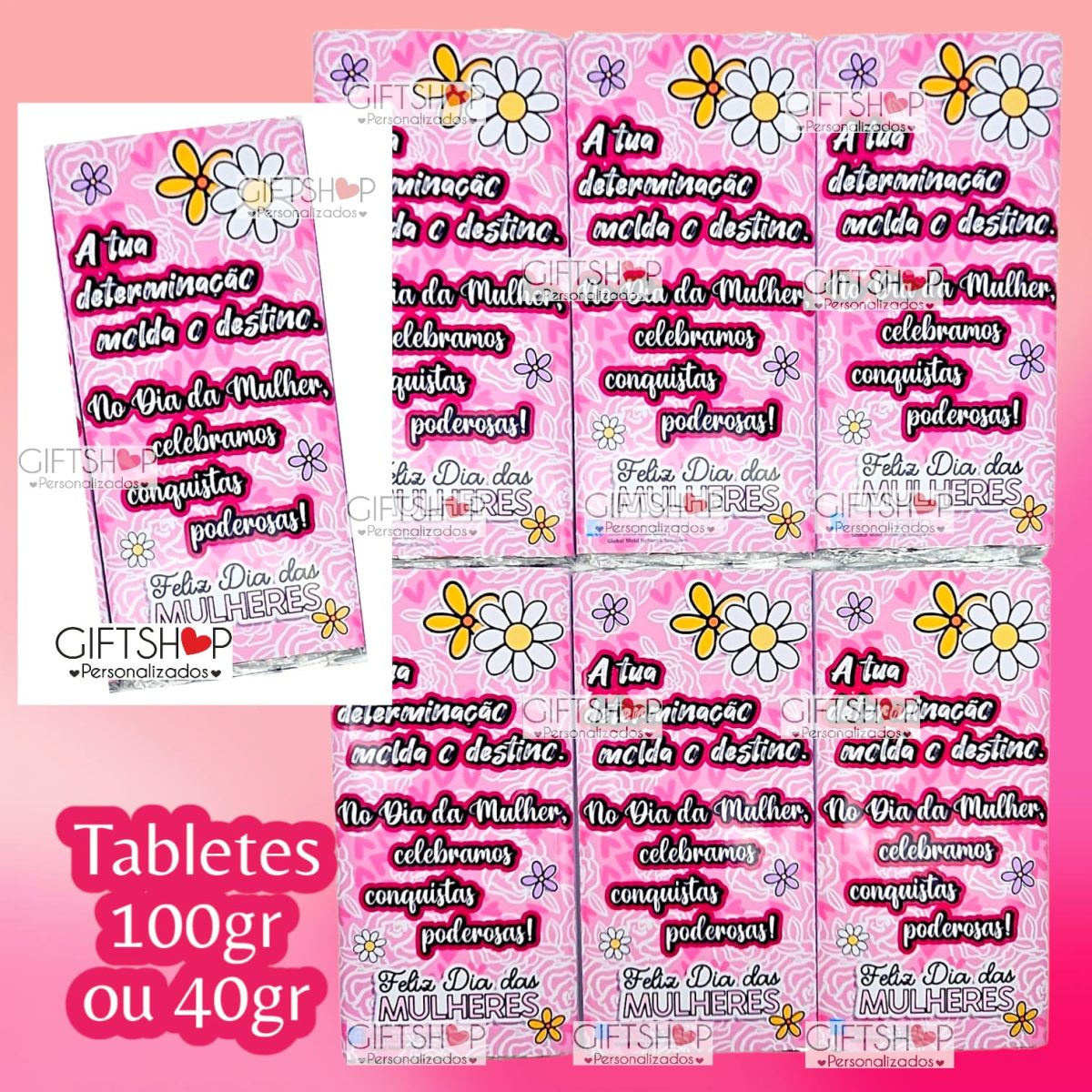 Tablete Chocolate "Dia Da Mulher" - Image 1