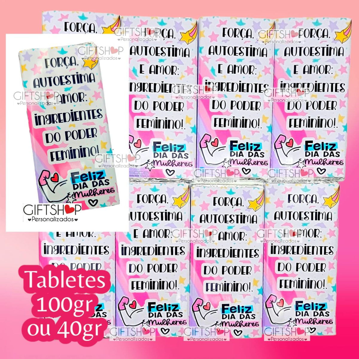 Tablete Chocolate "Dia Da Mulher" - Image 1