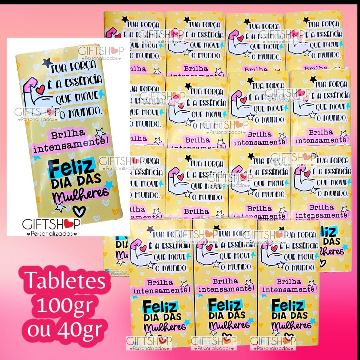 Tablete Chocolate "Dia Da Mulher" - Image 1