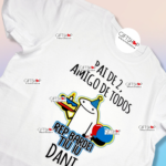 T-shirt "Pai De 2 Amigo De Todos"