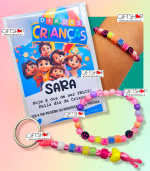 Kit Pulseira/Identificadores de Mochila "Dia da Criança" - Image 3