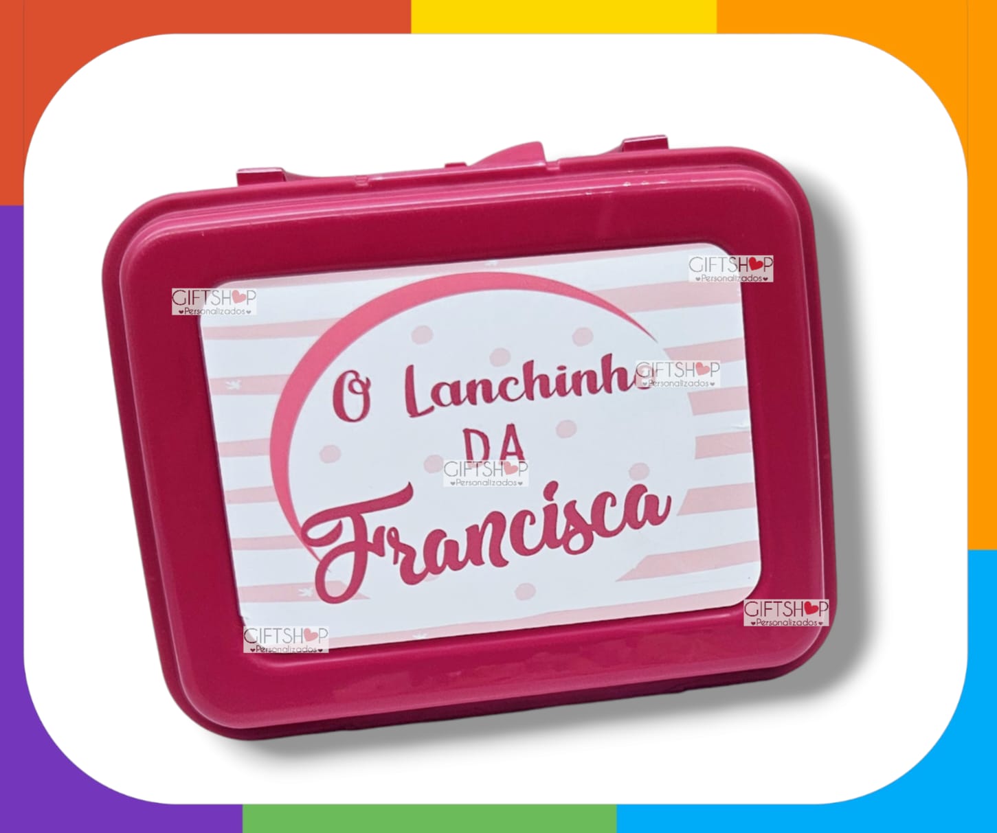 Lancheira Escolar "Riscas" - Image 1