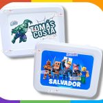 Lancheira Escolar "Hulk / Roblox"