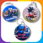 Identificador Mochila "Roblox / Dragon Ball / Homem-Aranha"