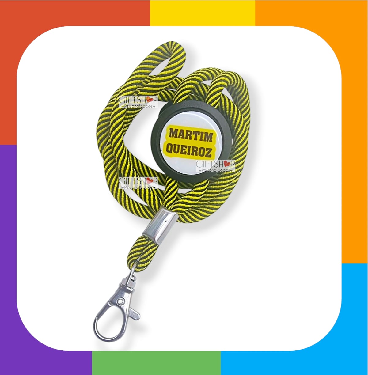 Porta Chaves Fita "Nome" - Image 1