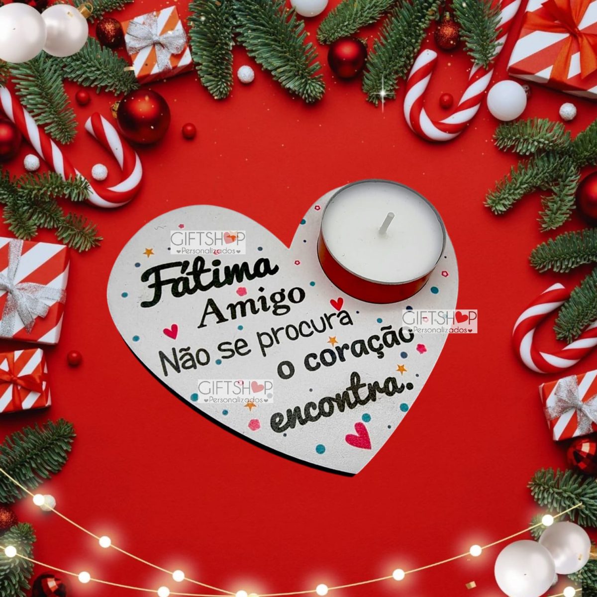 Bases Coração "Natal" - Image 1