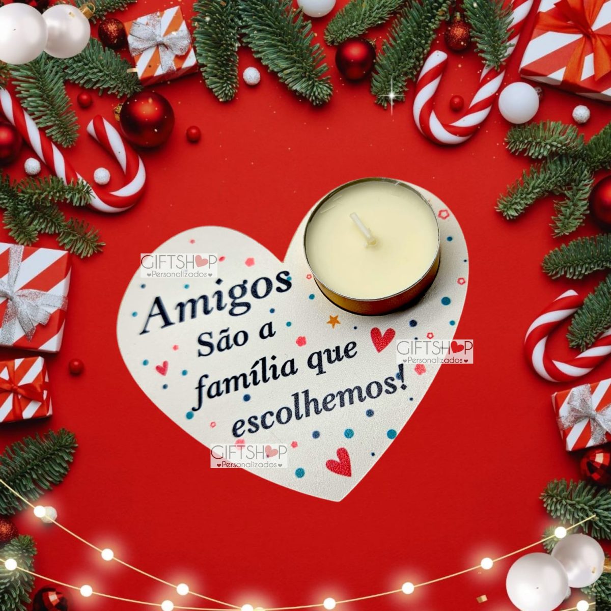 Bases Coração "Natal" - Image 1